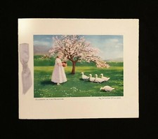 1937 Queen Elizabeth II & Princess Margaret Dual Signed Royal Christmas Card UK picture