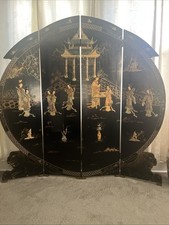 Japanese Screen Divider 4 Panel  *MAKE ME AN OFFER* picture