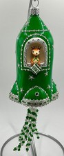 Patricia Breen 2018 Elon Rocket Green Christmas #3850 7.48