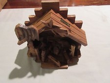 Nativity Wood Scene, Real Olive Wood, Grade A, Made In Bethlehem picture