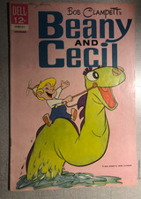BOB CLAMPETT'S BEANY & CECIL #2 (1962) Dell Comics FINE picture