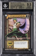 2005 ONE PIECE PROMOS HIGH-HOPES TO BE THE WORLD'S BEST - RORONOA ZORO BGS 9.5 picture