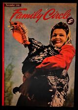 1946 Family Circle Cover, Thanksgiving Turkey picture