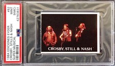 1984 CROSBY STILLS & NASH *RARE* 1/1 PSA 9 EDICIONES HIGHEST GRADE SCARCE GRADE picture