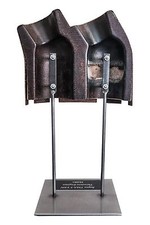 FLOWN SOYUZ TMA-3 HEAT SHIELD YAW THRUSTERS ENGINES HOLDER ON DISPLAY picture