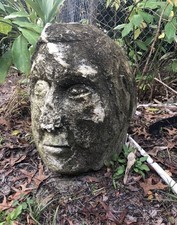 Large stone head Middle Mississippian Culture Artifact Collectors Dream picture
