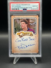 2025 Rittenhouse Cheers TED DANSON Auto Inscription