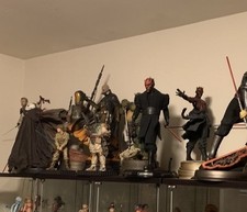 Star Wars Mythos 9 Statue Lot. Sideshow Obi Wan, Darth Maul, Vader, Yoda. Rare picture