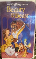 Beauty and The Beast Walt Disney 1992 RARE Black Diamond COLLECTORS VHS   picture