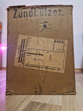 WWII German Matches 1940 ORIGINAL CASE - Untouched Time Capsule Mint Condition picture
