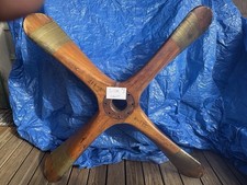 1936 Airplane Propeller - Genuine From A Grumman Training Ship - One Of A Kind picture