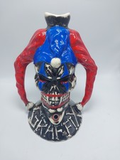 Vintage Graffix Jester Water Bong Clown Logo Vintage Ceramic glass water pipe picture