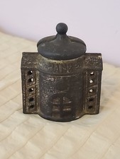 Vintage Cast Iron Still Bank Building Kenton Presto AC Williams c1911 picture