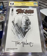 Spawn #265 CGC 9.8 SS Sketch by Jason Shawn Alexander & signed by Todd McFarlane picture