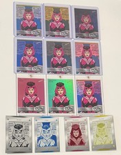 2020 Marvel X-Men Metal Universe Scarlet Witch Full Rainbow PMG 1of1 Purple F/X picture