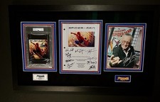Marvel Spiderman SIGNED 1/1 MUSIC CD INSERT STAN LEE SIGNED PSA GEM 8 💎 picture