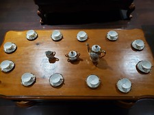 Vintage Golden Fine China Porcelain Coffee/Tea Set Made In GDR Germany Bavaria picture