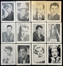 c1952 Film Stars 20th Century Fox 108 Museum Quality Movie B/W Photo Trade Cards picture