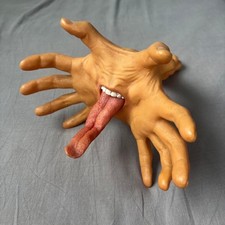 Ultra Rare Screaming Mad George Flowerhand Figure Resin Statue w/ Tongue Horror picture
