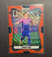 2026 Panini Prizm FIFA World Cup - Lennart Karl #58 Red Wave Prizm /39 picture