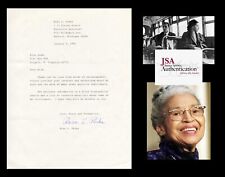 ROSA PARKS Autographed Inscribed Signed Letter Civil Rights NAACP JSA/LOA picture