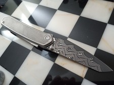 Civivi Vision Fg Titanium Original Goat scales 3.54
