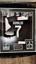 CRISTIANO RONALDO CR7 Jersey Signed-Worn + BAS COA. redemable picture
