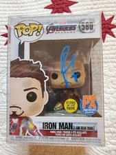 Robert Downey Jr. signed autographed Iron Man MARVEL Funko Pop #580 picture