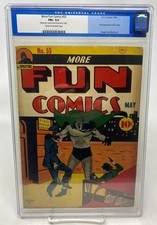 MORE FUN COMICS #55 -1940- CGC 6.5 OLD LABEL INTRO DR. FATE NICK CAGE COLLECTION picture