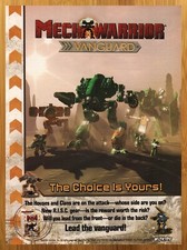 2006 Mechwarrior Vanguard Print Ad/Poster Miniature Mech Figures Game Promo Art picture