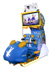 LAI Games Virtual Rabbids Big Ride VR Arcade Motion Ride Game & EXPANSION PACK picture