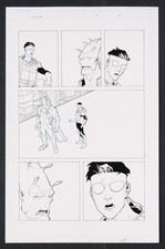 Original Art from Invincible #18 (2004) Page 19 Pencils and Inks by Ryan Ottley picture