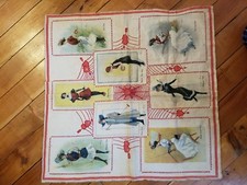 1910's S110 Tobacco Pillow Top Silk Premium - #8 King girls in sport- BASKETBALL picture