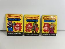 1989 Topps Nintendo Cards Wax Lot- 3 Pack Stickers Unopened NOS Mario Peach Link picture
