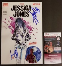 STAN LEE & KRYSTEN RITTER Authentic Hand-Signed JESSICA JONES Special (JSA COA) picture