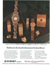 1971 Jean Renet Watches of Switzerland London Showroom - Vintage Ad picture