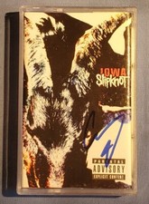 Corey Taylor SLIPKNOT IOWA Cassette Tape Signed JSA AUTHENTIC picture