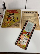 100% COMPLETE ORIG MICKEY MOUSE WADDLE BOOK DISNEY UNPUNCHED 1934 BLUE RIBBON picture