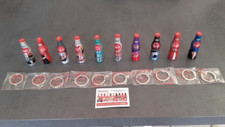COLLECTOR MINI KEYCHAIN BOTTLES COCA COLA COKE THE 100 YEARS picture