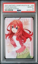 2023 QUINTESSENTIAL QUINTUPLETS SPECIAL JPN WAFER #05 ITSUKI NAKANO PSA 10 picture
