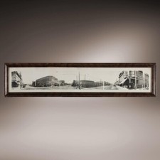 Circa 1900 Las Vegas New Mexico Panoramic Photo Original 45” Frame Antique picture