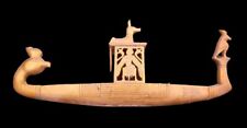 funerary Boat made of wood the God Anubis from Rare Ancient Egyptian Antiques BC picture