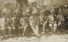 c. 1911 Leaders of Mexican Revolution After First Battle of Ciudad Juarez RPPC picture