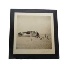 Authentic Arthur Rothstein Dust Bowl Print, Signed Fine Art Photography, picture