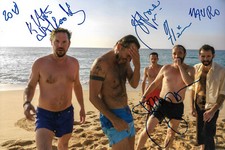 dEUS band autographs signed 20x30 cm picture picture
