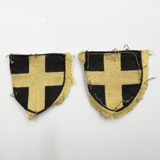 Genuine WW2 38th Welsh Division Printed Formation Signs picture