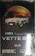 Box of 14 Sealed 1991 Corvette VETTE SET TRADING CARDS 36 Packs 5040 Cards picture