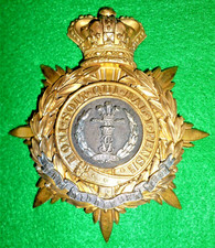 The Middlesex Regiment (Duke of Cambridge’s) Officer’s Helmet Plate 1881-1901 picture