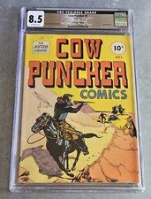 Cow Puncher #1 - CGC 8.5 - ✨THE PROMISE COLLECTION✨ 1/1947  - Joe Kubert picture