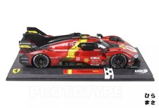 Miniature Car 1/12 Ferrari 499P Le Mans 2023 Winner Dirty 51 Diecast picture